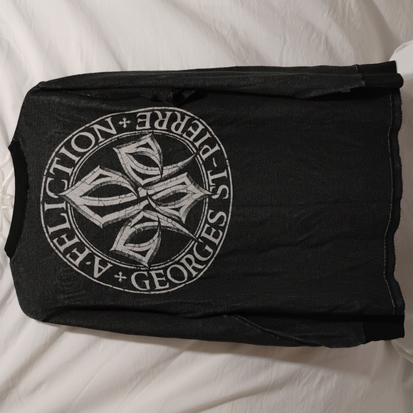 SALE! RARE! Affliction Reversible Thermal Long Sleeve Shirt Sz.L Like New - Picture 6 of 8